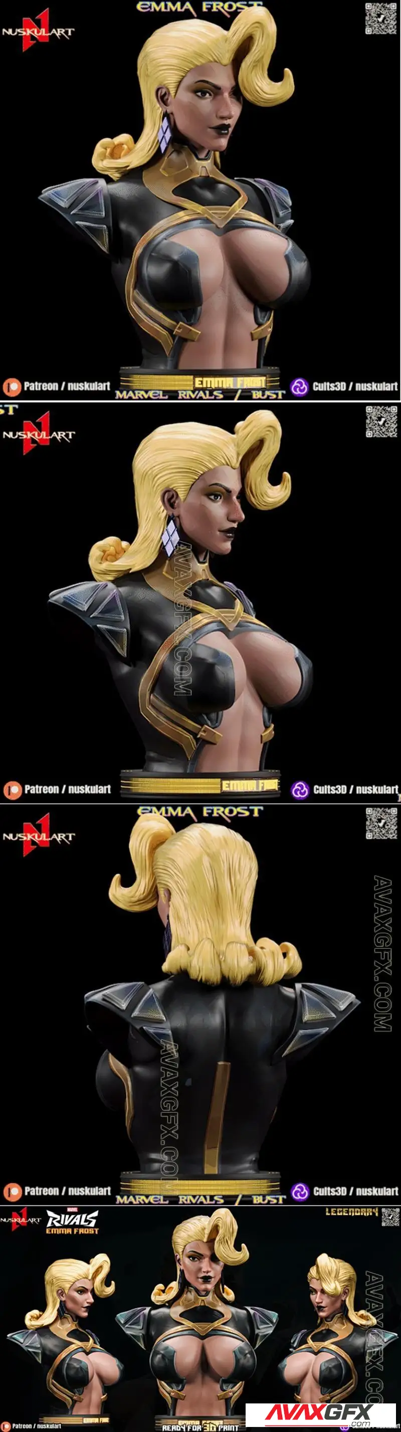 Dragoon Miniatures - Dragon Ball Super Pack 2 - STL 3D Model