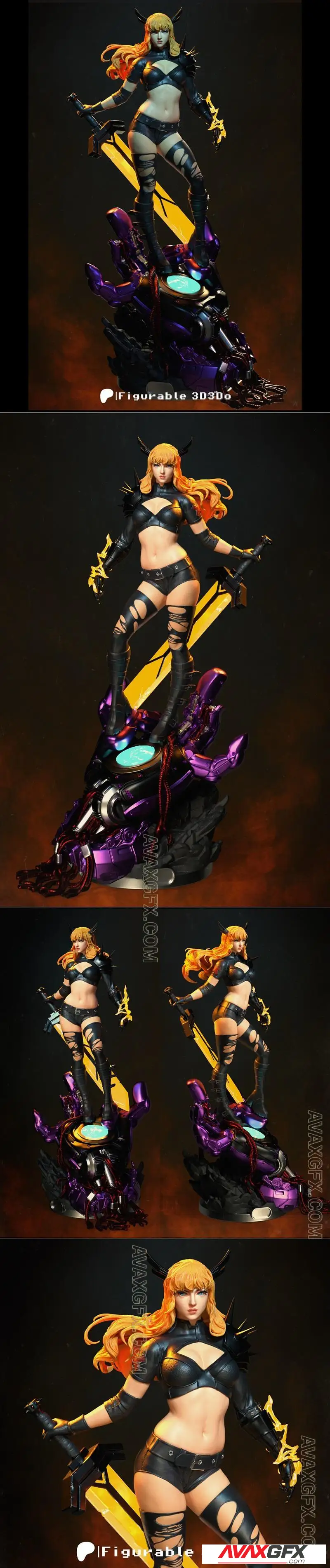 Dragoon Miniatures Term 31 - STL 3D Model