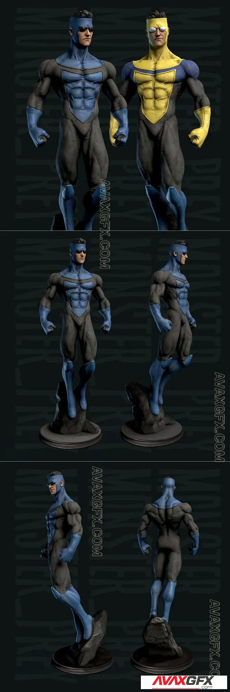 Invincible - MonsterPrey - STL 3D Model