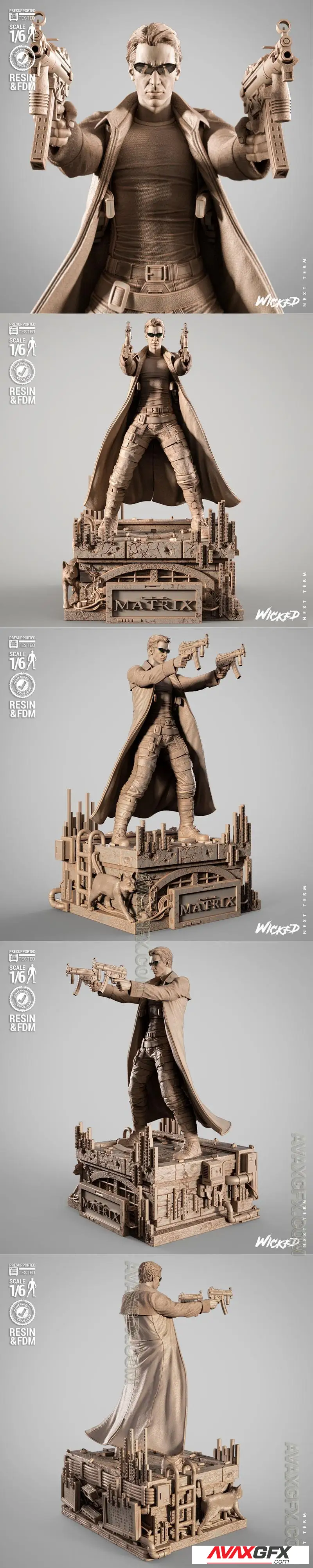 WICKED - Neo Sculpture - STL 3D Model