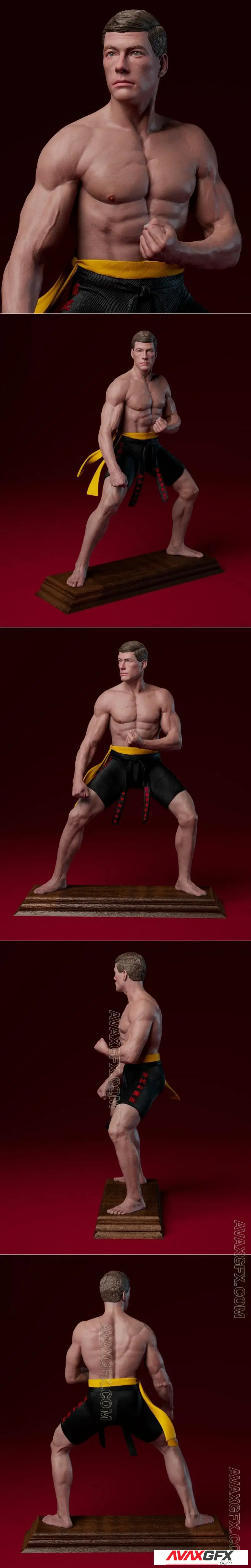 CA 3D Studios - Frank Dux - STL 3D Model