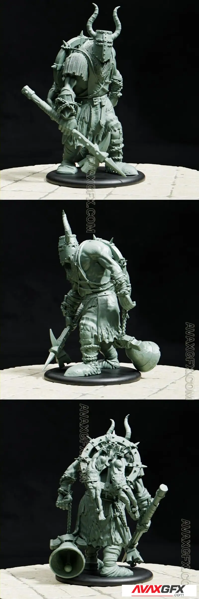 Teutonic Giant - STL 3D Model
