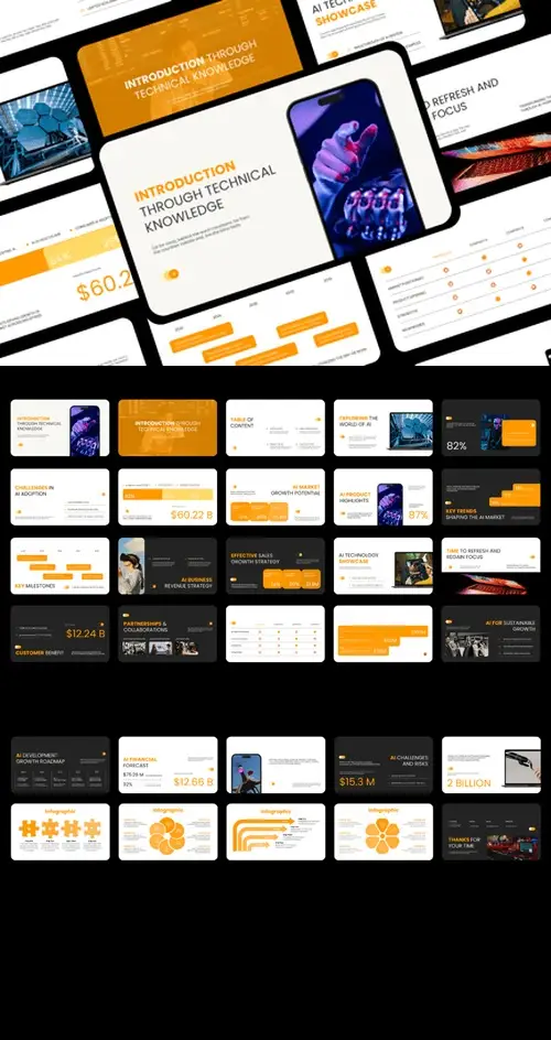 Download Artificial Intelligence Presentation Template YGKQXEZ