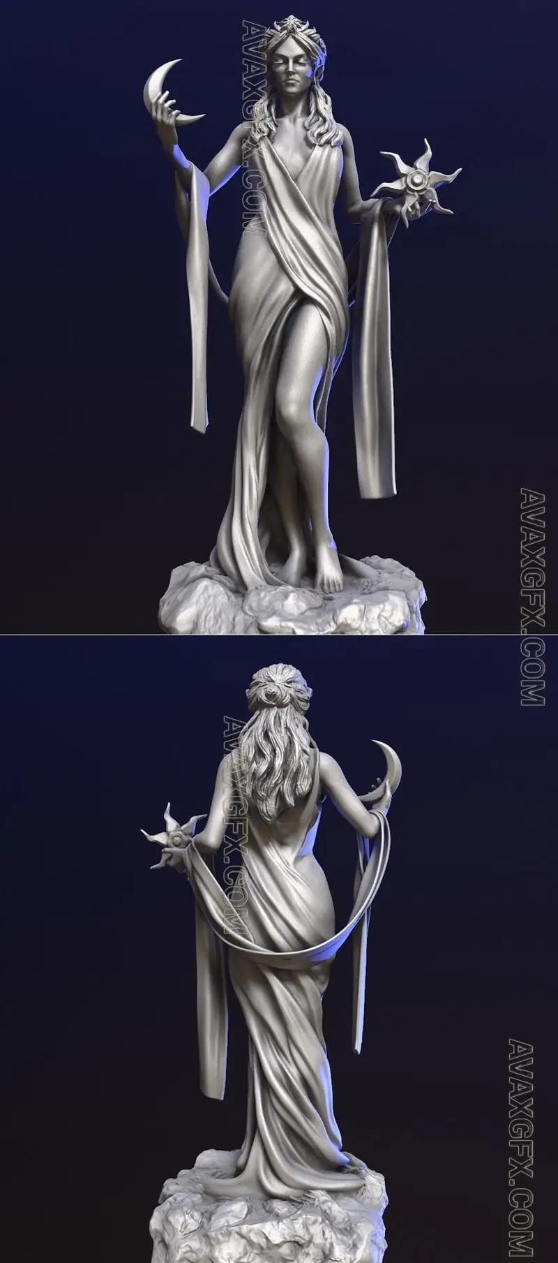 Azura - Elder Scrolls - STL 3D Model