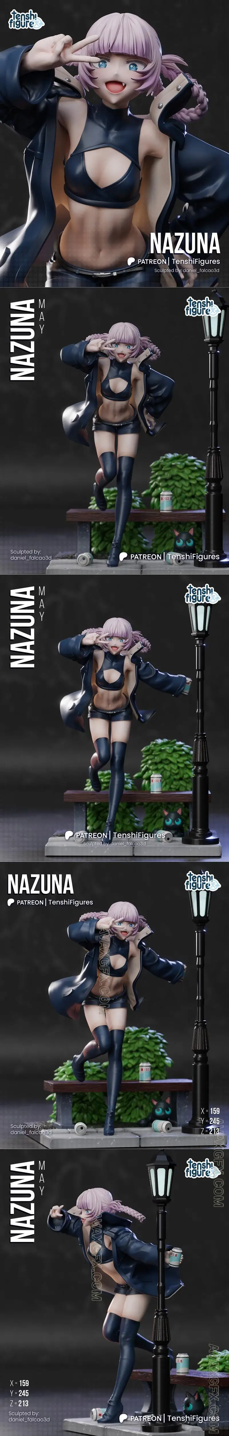 Tenshi Figures - Call of the Night - Nazuna Nanakusa - STL 3D Model
