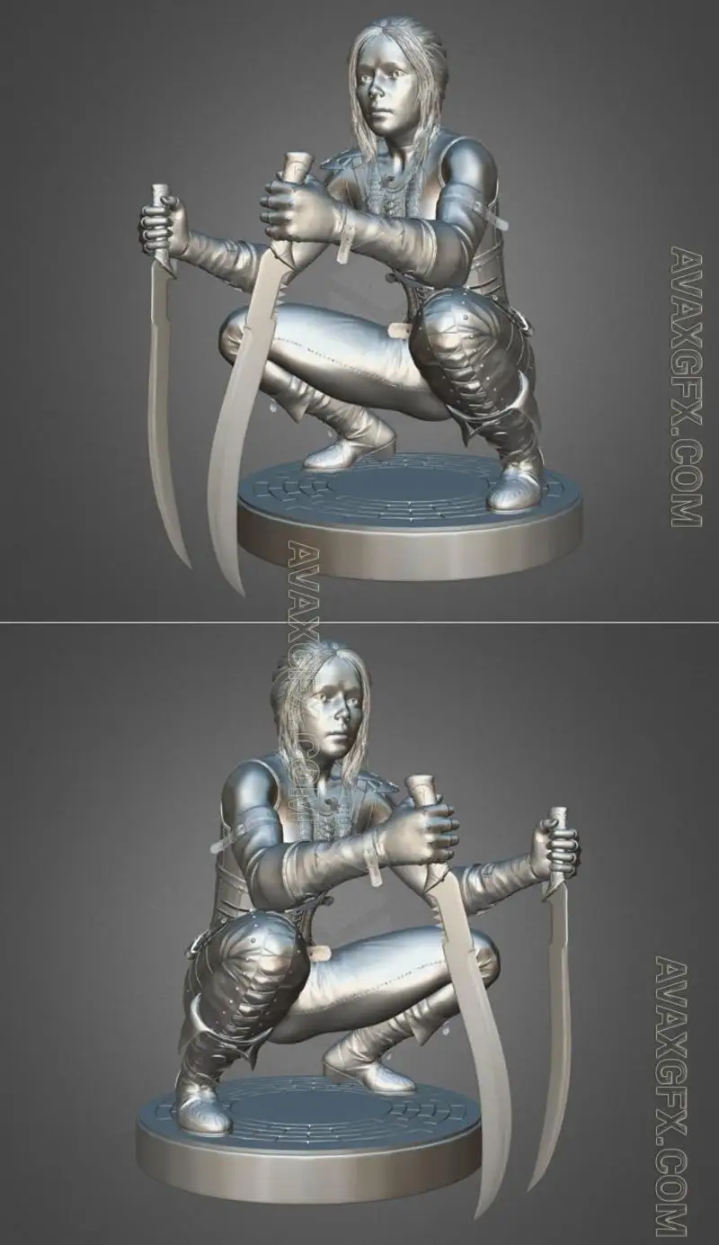 KcStudio - Solid Snake - Metal Gear Solid - STL 3D Model