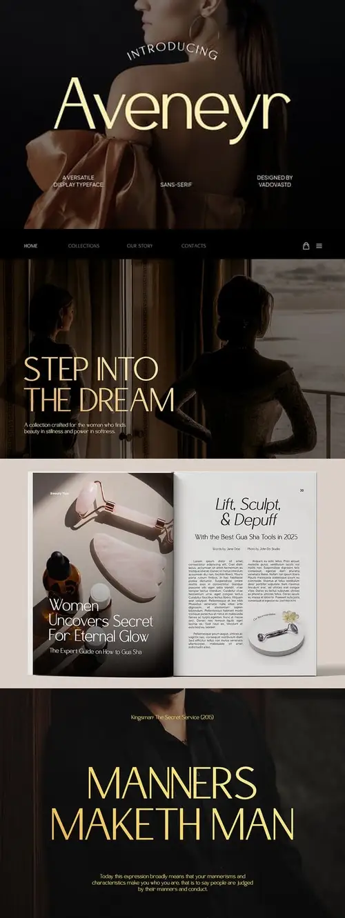 Download Aveneyr Elegant Sans Serif XTD5APR