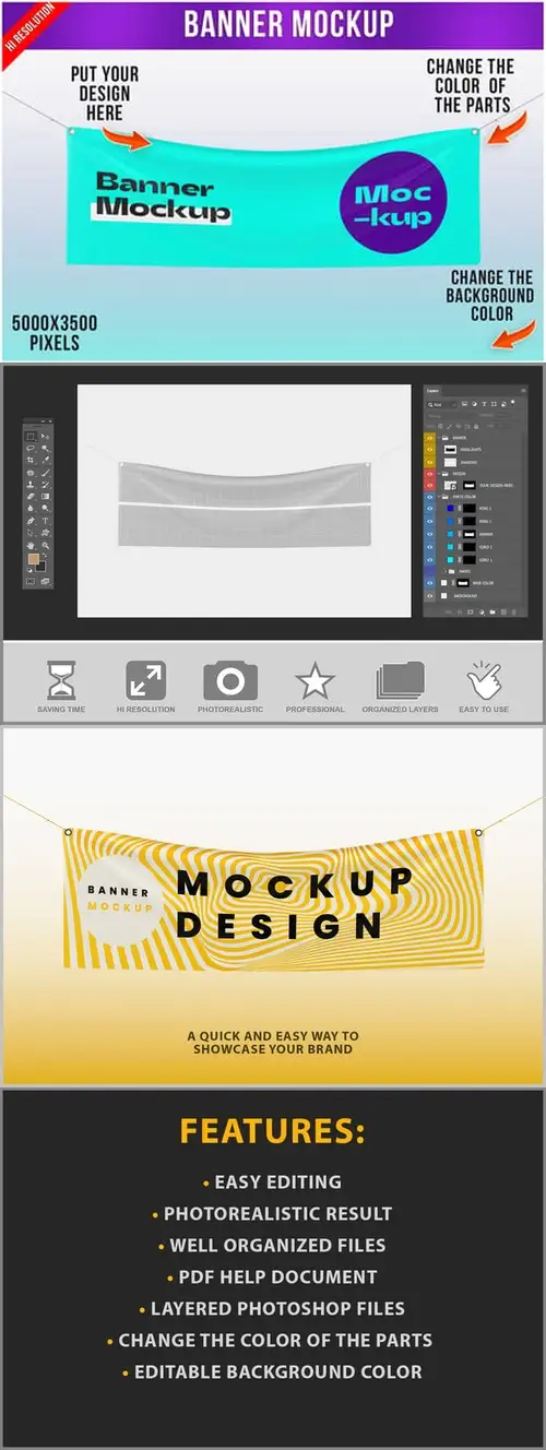 Download Banner Mockup CYQK94L