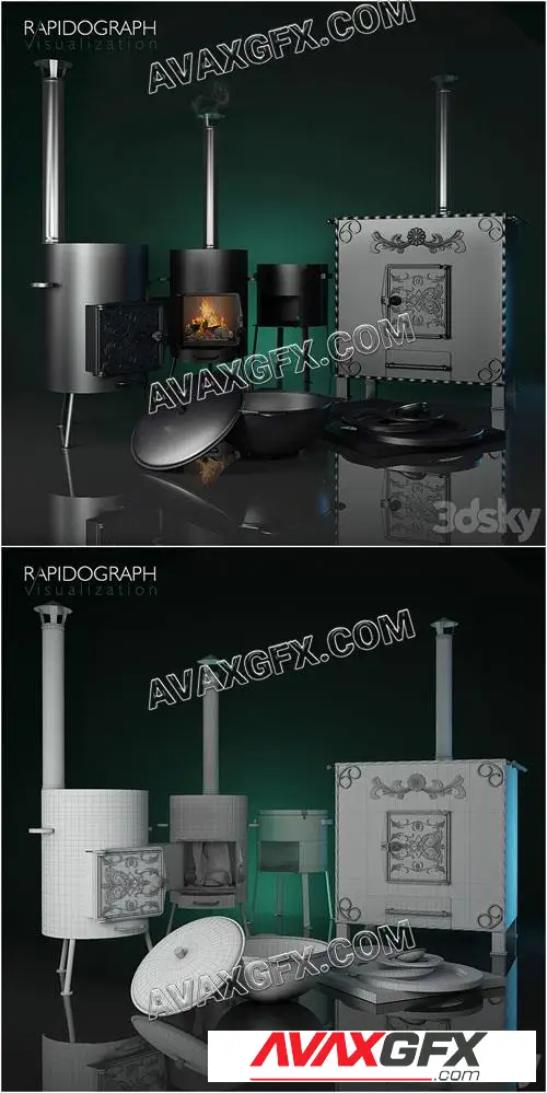 Furnaces - 3D Model