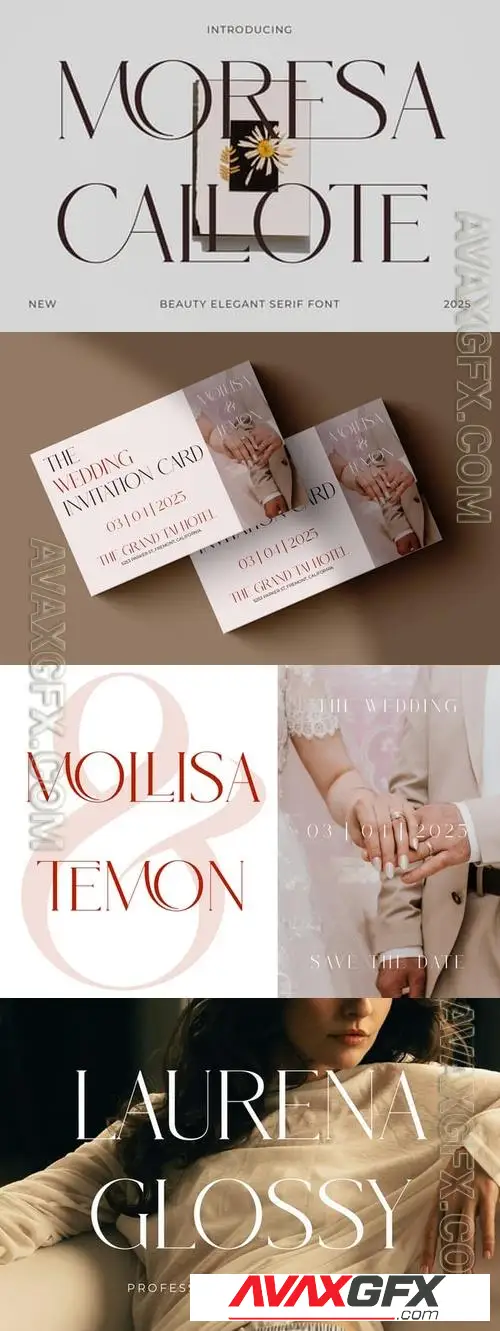 Moresa Callote - Beauty Elegant Serif 8HL2S3Z
