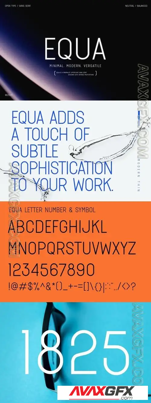 Equa Regular Font XRQNZAR
