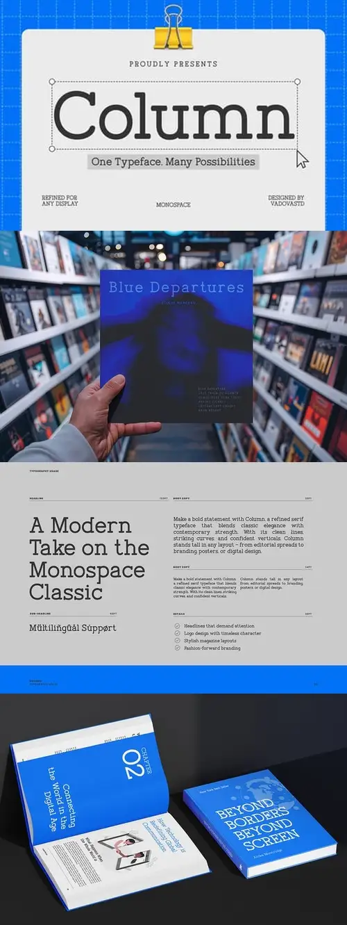 Download Column Modern Slab Serif UQ27Q3S