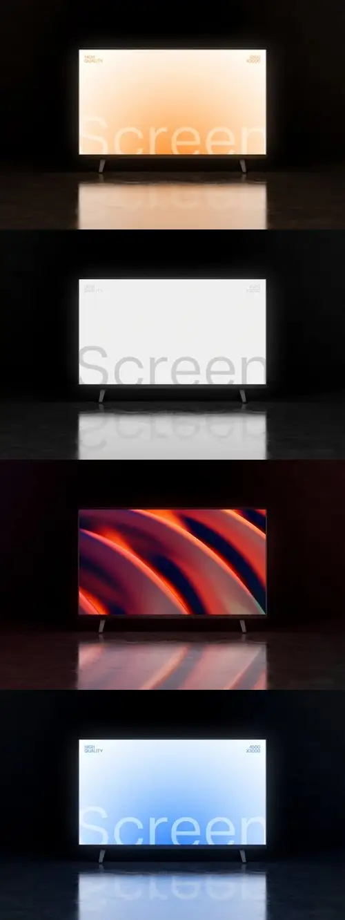 Download TV Screen Mockup GBLG3DS