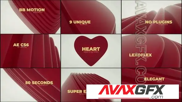 Heart - Opening Titles 27929937 Videohive