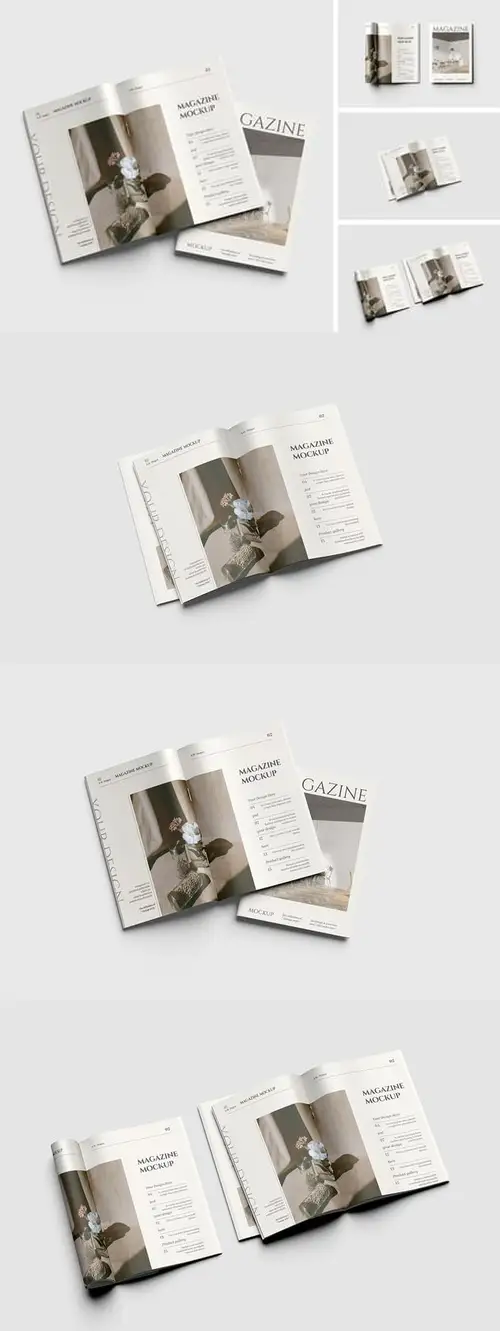 Download Magazine Mockup AQ9E82Z