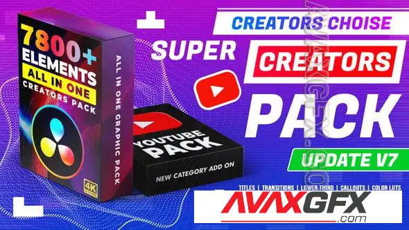 Super Creators Pack (7800+ Elements) 30929735