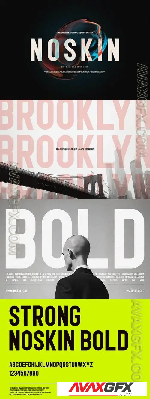 Noskin Bold Font 2NLRCHU
