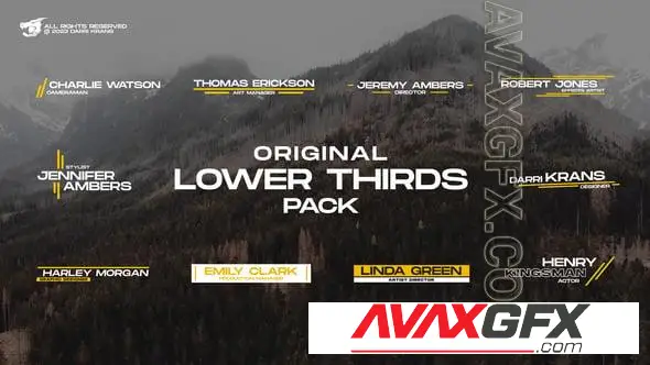 Lower Thirds Pack / DR 56788692