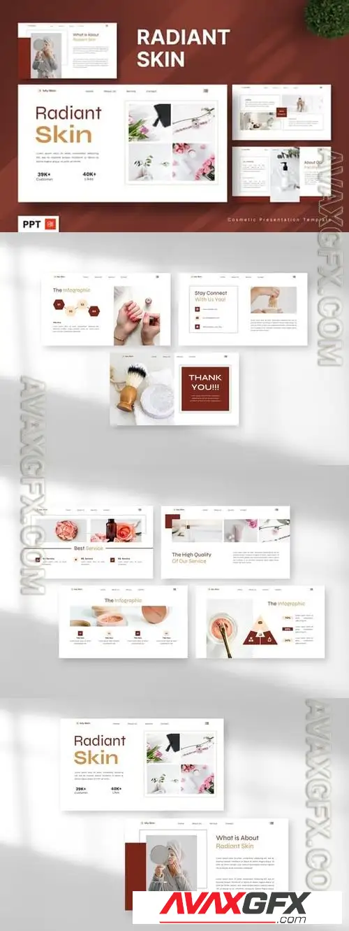Radiant Skin - Cosmetic Powerpoint LTW8KYY