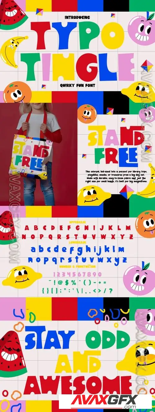 Typo Tingle - Quirky Fun Font 7CUKQQB