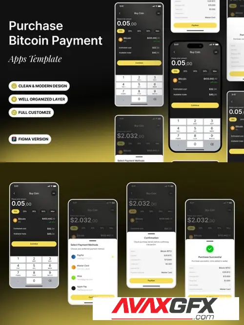 Download Purchase Bitcoin Payment Apps Template 5BNCJXT