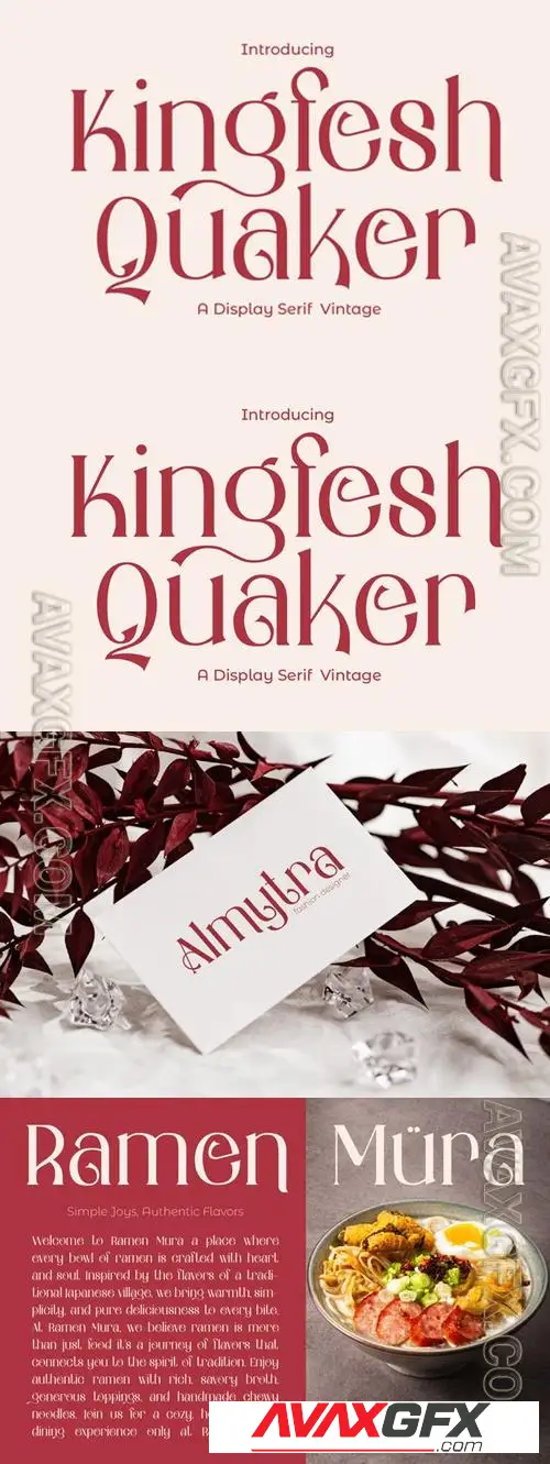 Kingfesh Quaker ERDJKWY