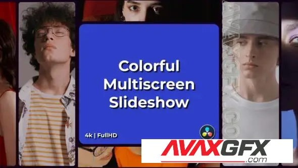 Colorful Multiscreen Slideshow 57223866