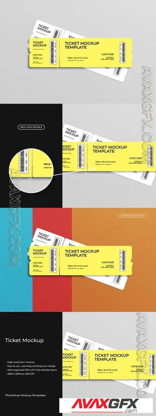 Ticket Mockup U9RWNNA