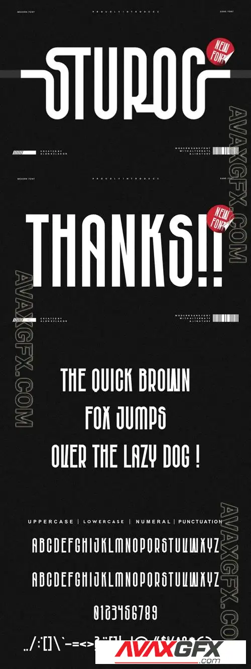 Download Sturoc - Modern Condensed Font HR99V5K