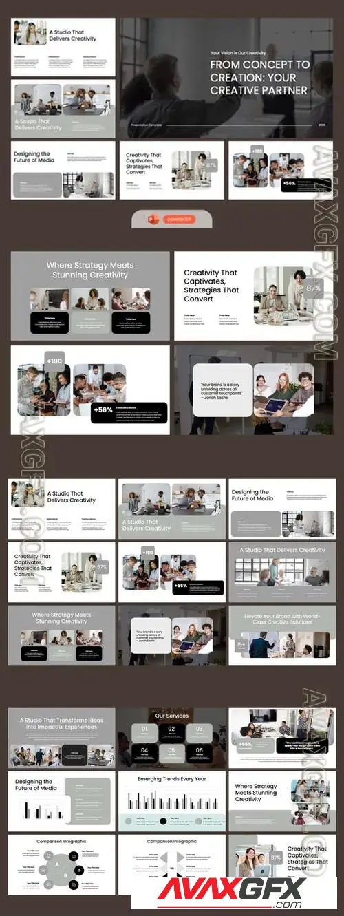 White Grey Minimalist Pitch Deck PTBE8EB