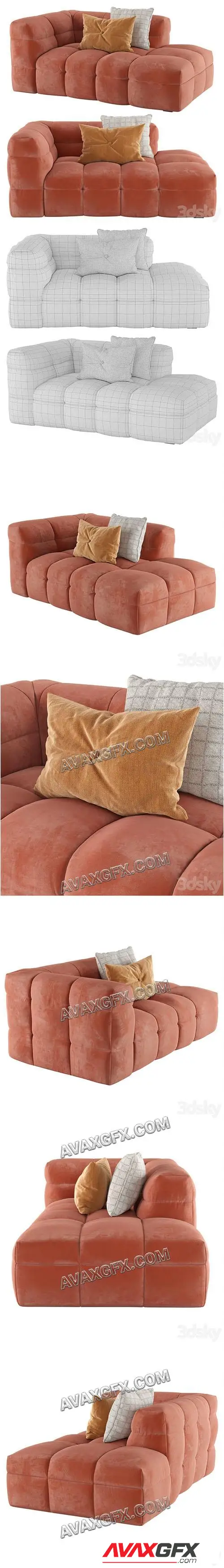 Couch Fat Joe - 3D Model