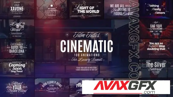 100 Cinematic Film Titles 57975178 Videohive