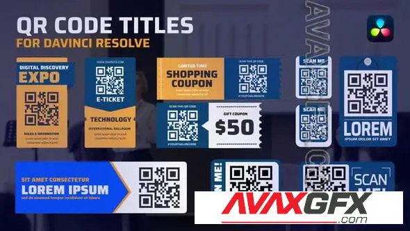 QR Code Titles Davinci Resolve 57355313