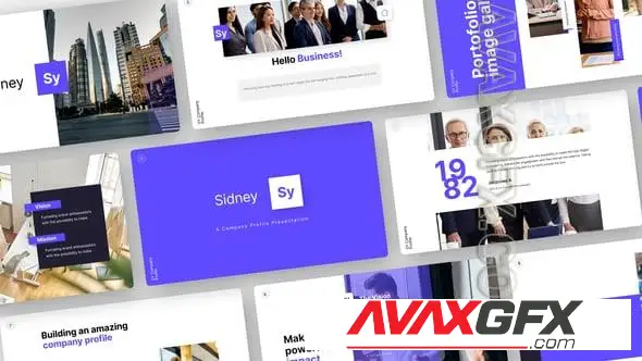 Sidney Company Profile Video Display After Effect Template 57969794 Videohive
