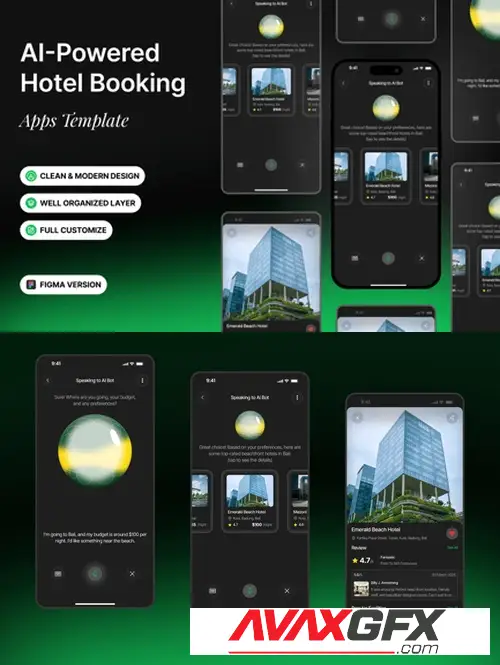 Download AI-Powered Hotel Booking Apps Template ASB3SXH