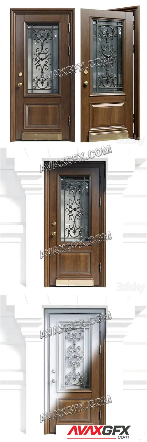 Front door 12 - 3D Model