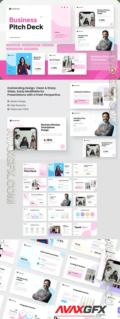 Business Pitch Deck 2C9268S