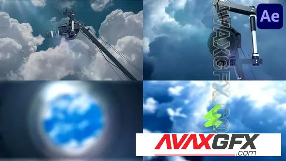 Crane Camera Lens Intro for After Effects 58027254 Videohive
