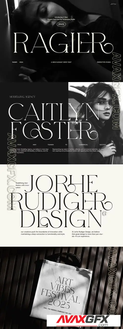 Download Ragier Elegant Serif Font V8KRB2C