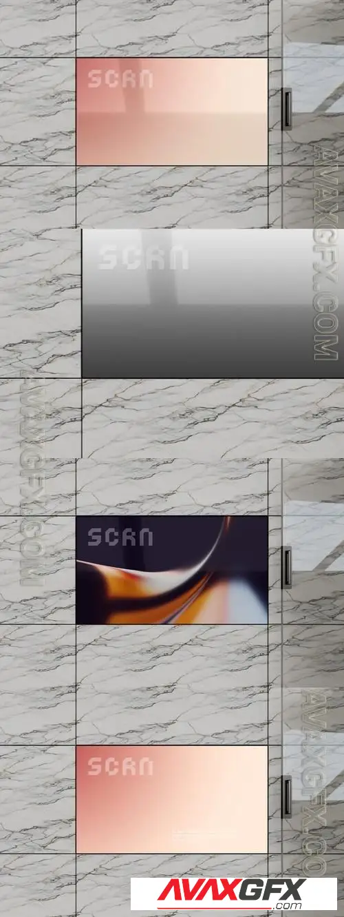 Marble Wall Screen Mockup 6GTQG58