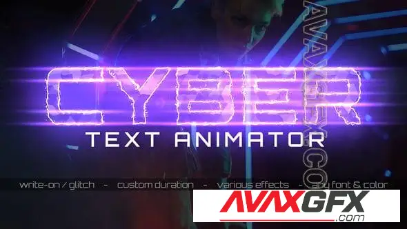 Cyberpunk Text Animator 57644463