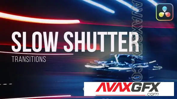 Slow Shutter Transitions for Davinci Resolve 56797700
