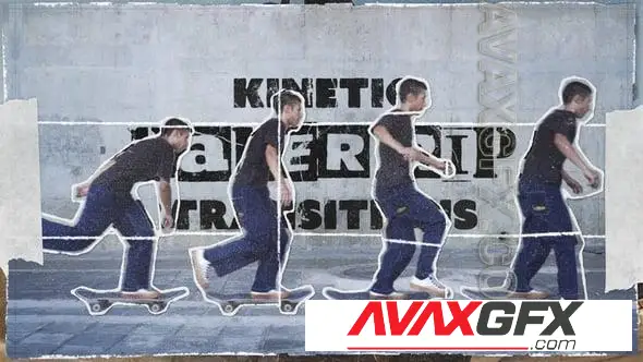 Kinetic Paper Rip Transitions 58041791 Videohive