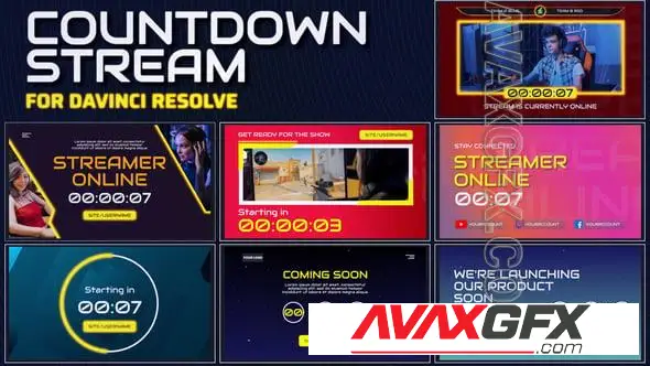 Countdown Timer Stream Davinci Resolve 57752574