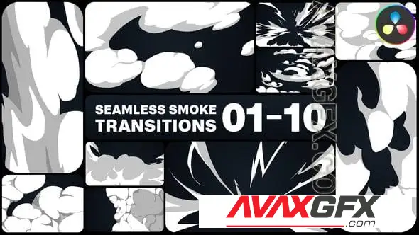 Seamless Smoke Transitions for DaVinci Resolve 56502247