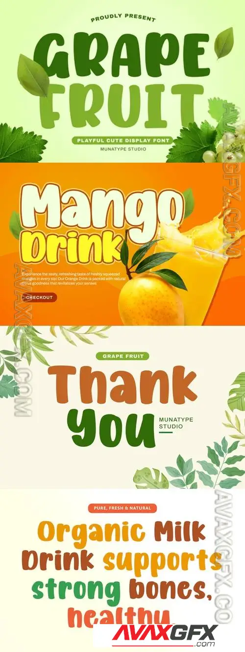 Grapefruit - Food Font GYYRZ86