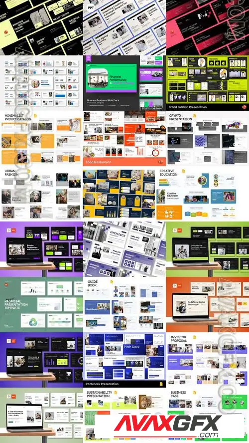 24 PowerPoint Templates Bundle 5