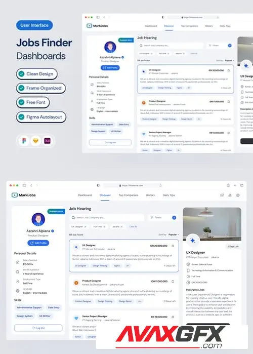 Download Job Finder Dashboard HH3B6RP