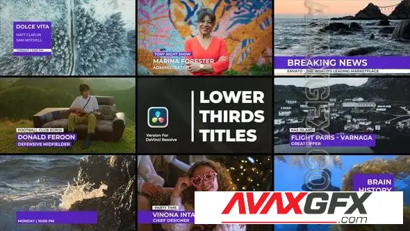 Lower Thirds Titles