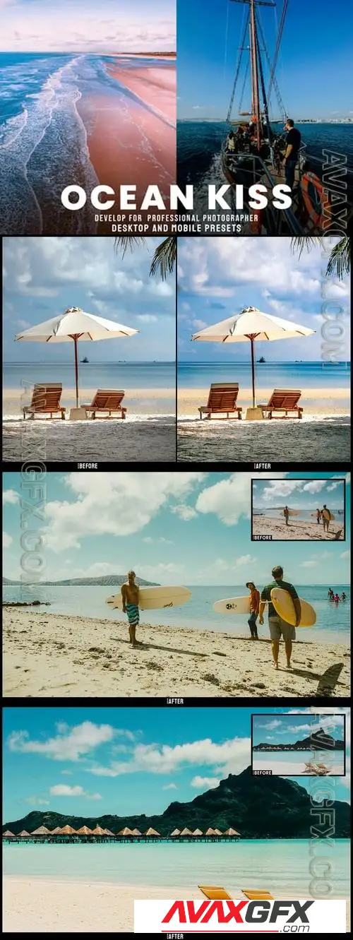 Ocean Kiss - Desktop and Mobile Presets ZKYPY4W